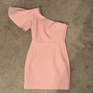 L’atiste one shoulder cocktail dress